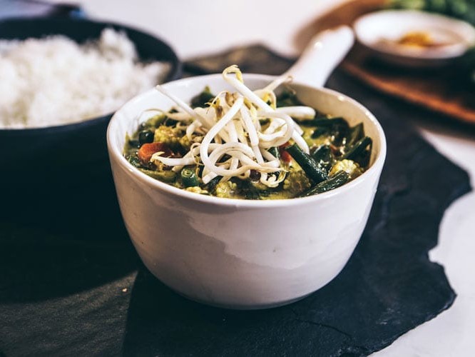 Thai veg curry